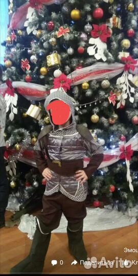 Новогодний костюм рыцаря
