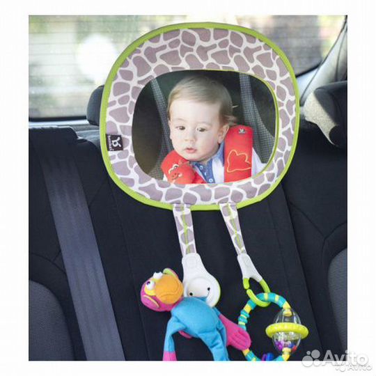Зеркало за контролем ребенка в автокресле
