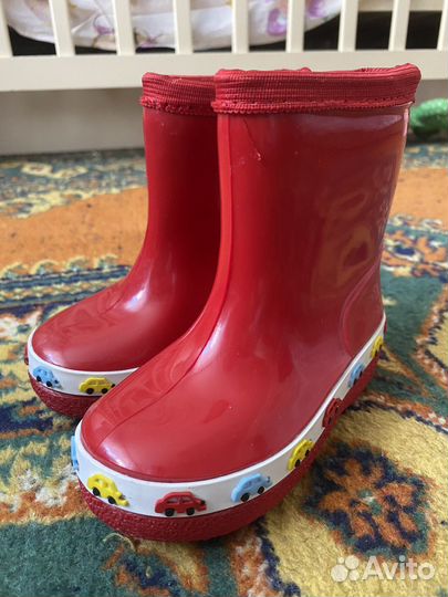 Сапоги резиновые детские
