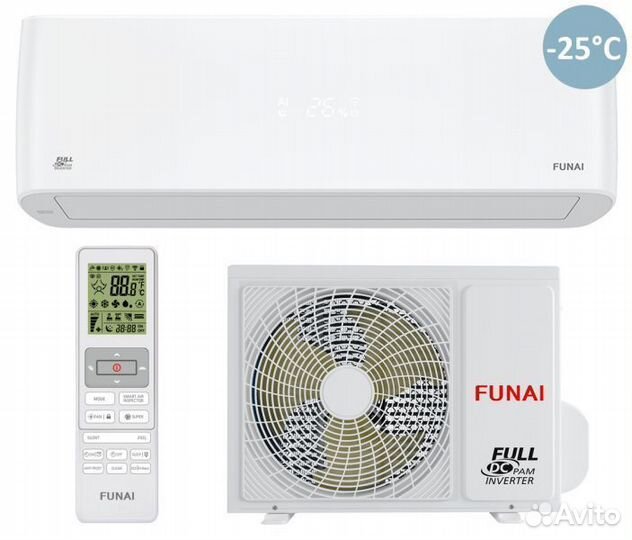 Кондиционер Funai Raci-Em25hp.D03