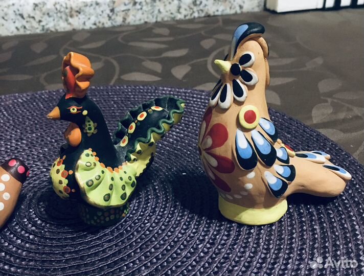 Дымковская игрушка птички