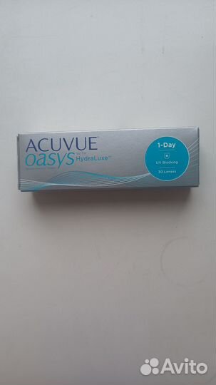 Линзы контактные Acuvue Oasys однодневные - 1,0