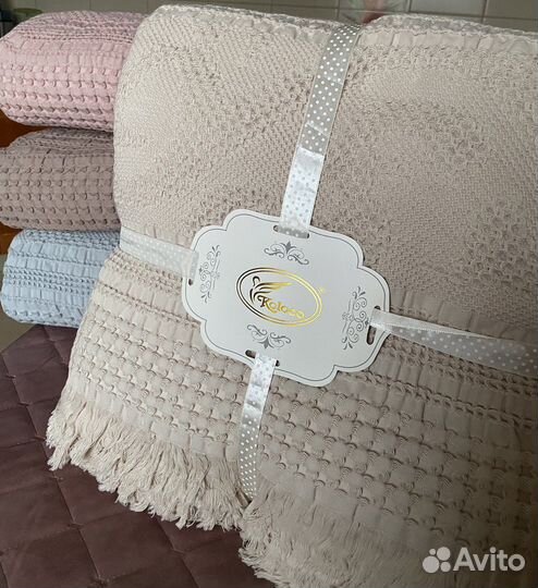 Покрывало простынь вафельная