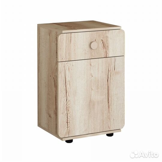 Тумба 24.01 Дельта-Лофт левый белый