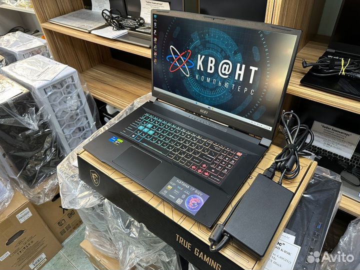 Новенький игровой MSI Katana 17