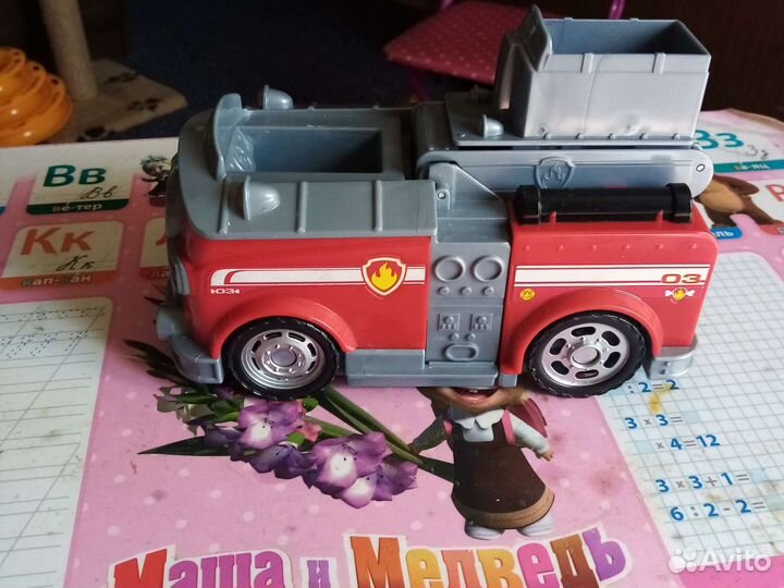 Машина пожарная трансформер