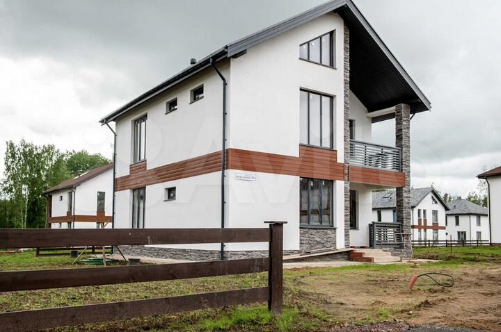 Коттедж 150 м² на участке 10 сот.