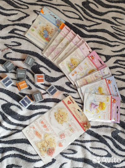 Силиконовые штампы для скрапбукинга