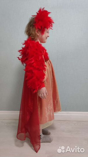 Карнавальный костюм для девочки жар-птицы
