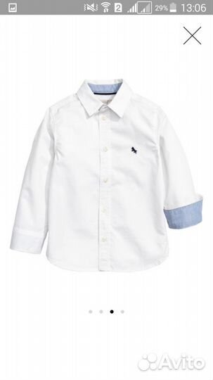 Нова рубашка H&M 110