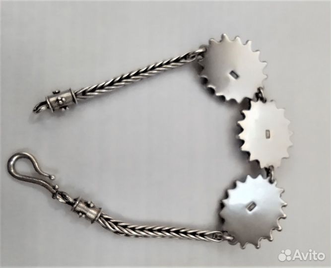 Кольцо, браслеты серебро 925 султанит бирюза