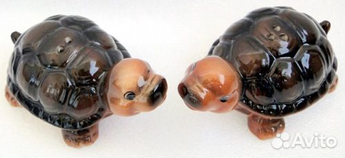 Фарфоровые фигурки черепах