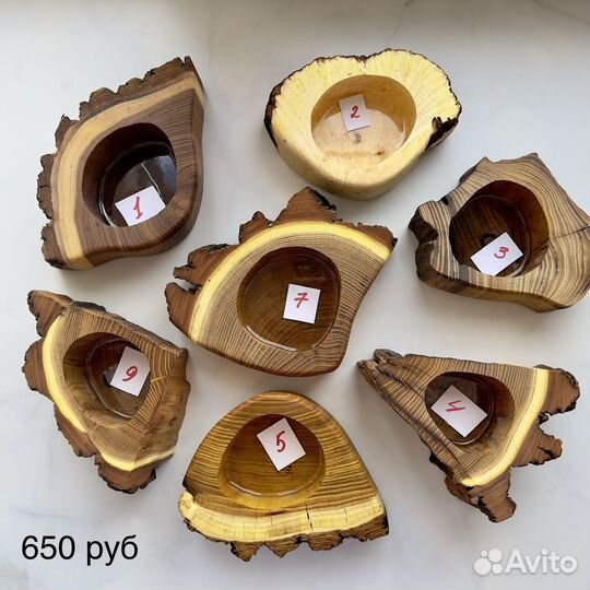 Подсвечники, формы для свечей из дерева