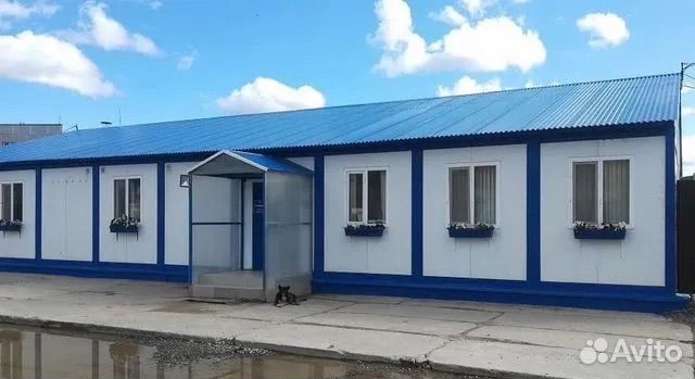 Модульное здание столовой, на 25-30 мест