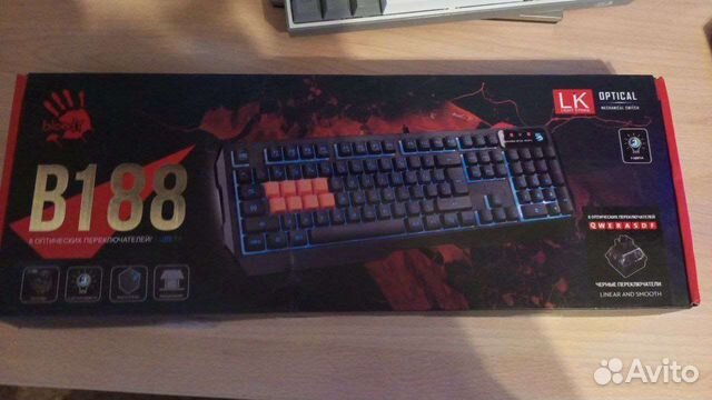 Игровая клавиатура с подсветкой