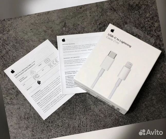 Apple кабель type-c