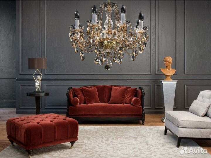 Люстра подвесная хрустальная Artis Luce