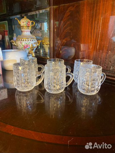 Хрустальные кружки стаканы СССР