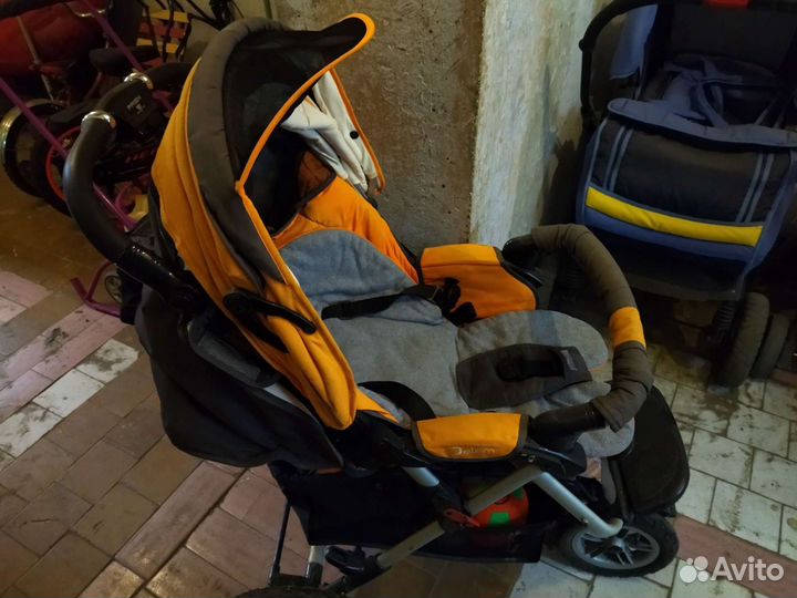 Коляска Jetem Prism, S-901 W Pink