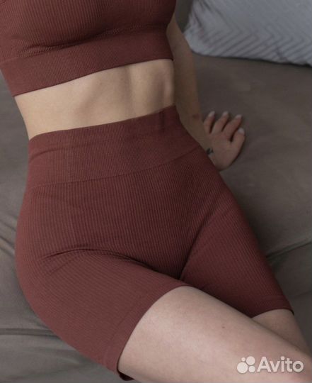 Велосипедки в рубчик