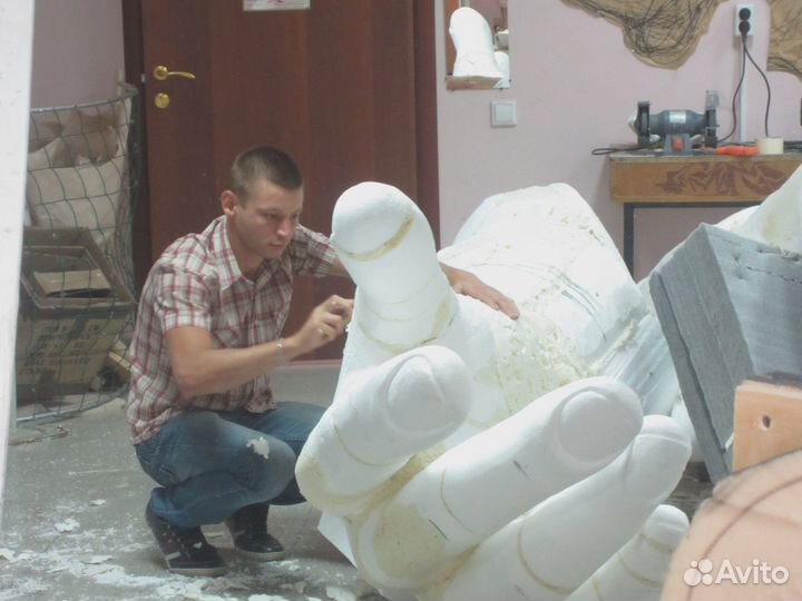 Скульптор. Фигурная резка пенопласта