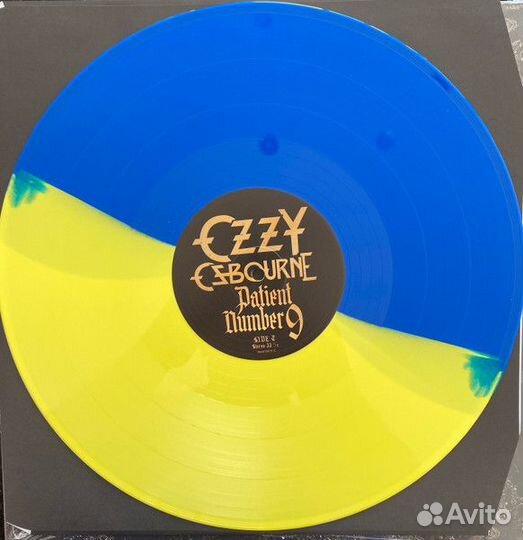 Виниловая пластинка Ozzy Osbourne - Patient Number 9 (Blue & Yellow Split Vinyl 2LP)