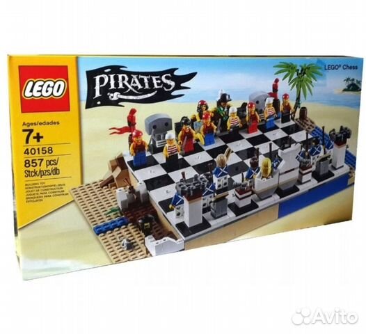 Lego pirates 40158 Пиратские шахматы новый купить в Москве | Личные ...