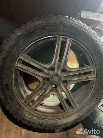 Продам диски с резиной форд фокус 5х108