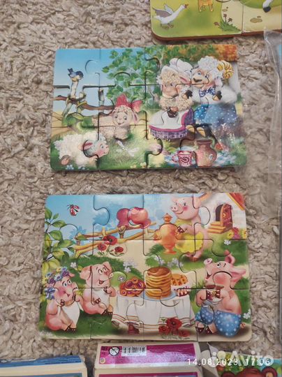 Набор пазлов для самых маленьких