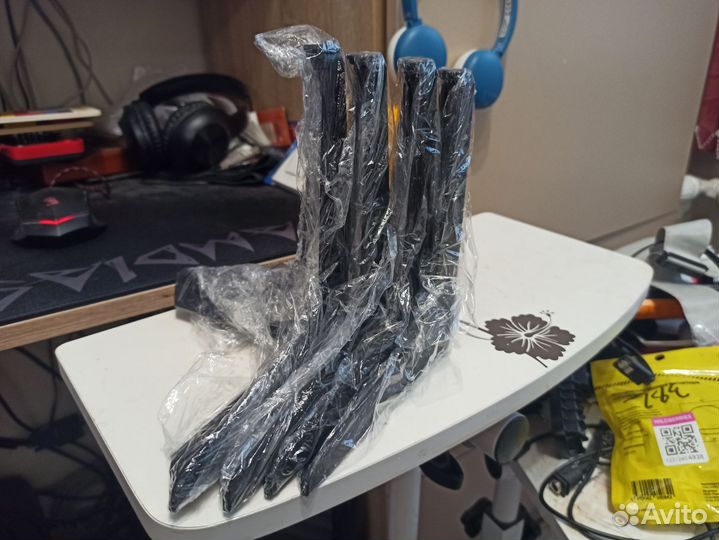 Ножки для мебели 4шт. Черные. Новые