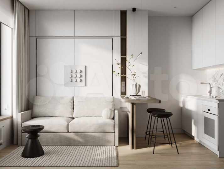 Апартаменты-студия, 27,5 м², 4/10 эт.