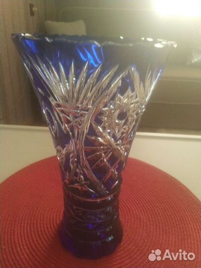 Ваза хрустальная большая СССР