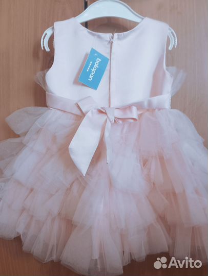 Нарядное платье для девочки 86