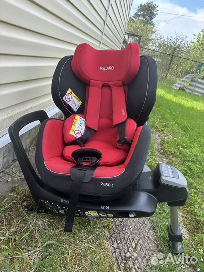 Автокресло recaro zero 1 elite red