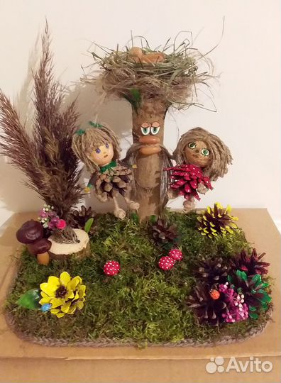 Поделка осенняя в садик, школу