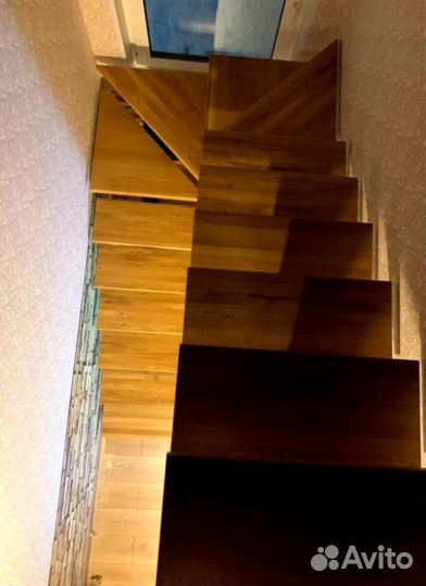 Лестница для коттеджа на заказ