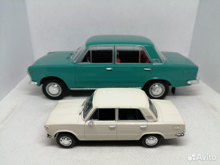 Модель fiat-125P в масштабе 1:24