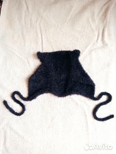 Шапка чепчик рожки-ушки