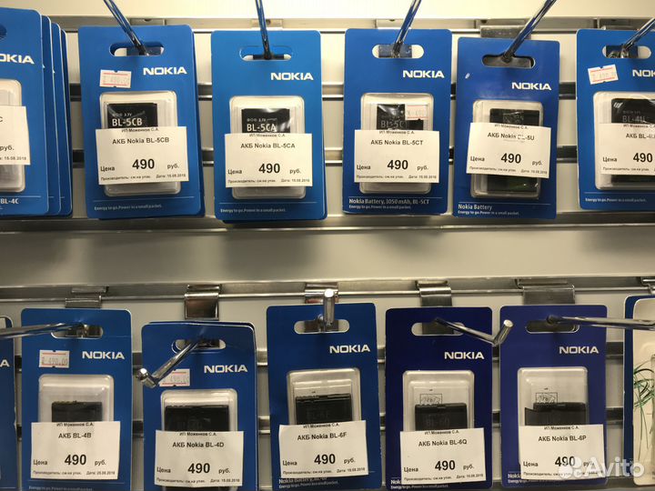 Новые акб Nokia, samsung, iPhone
