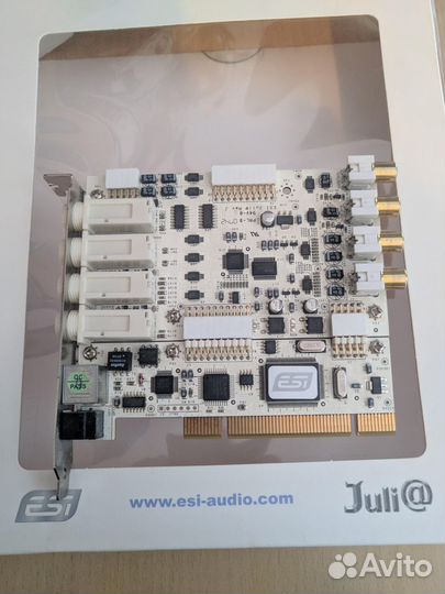 Профессиональная звуковая карта ESI Julia