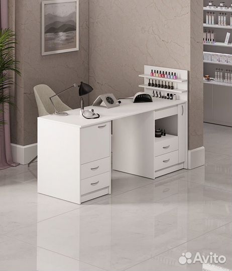 Маникюрный Стол Белый