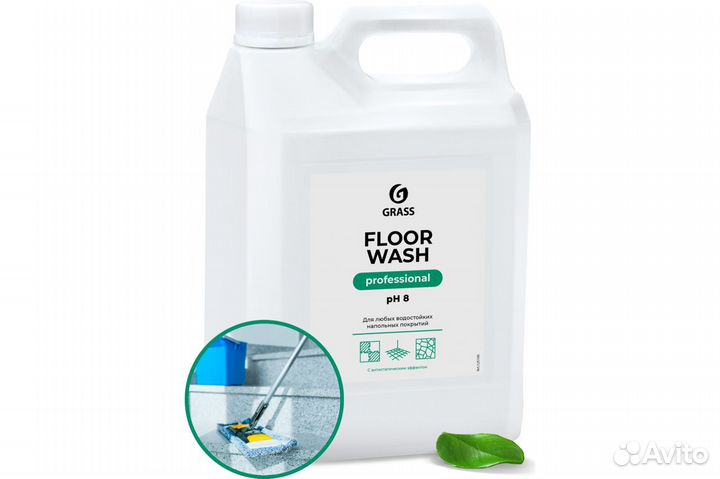 Средство для мытья пола Floor Wash 5,1 кг GraSS