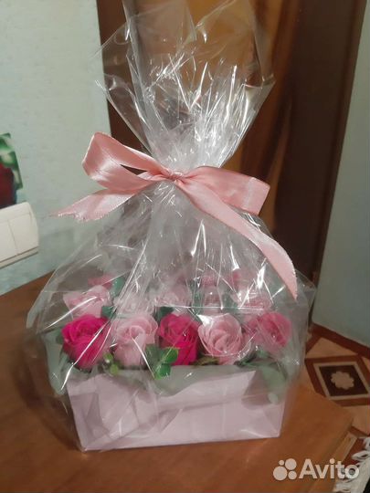 Букет цветов из мыла