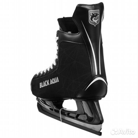 Коньки хоккейные BlackAqua HS-207, р. 37