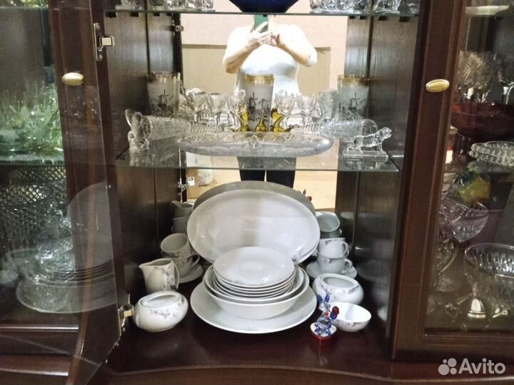 Вазы красное стекло