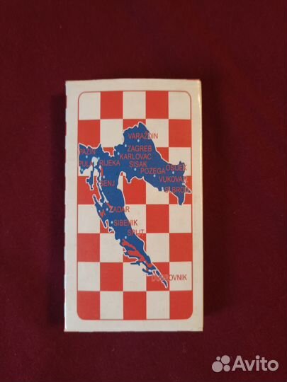 Игральные карты сувенирные Хорватия