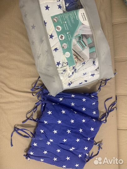 Наборы бортиков в кроватку