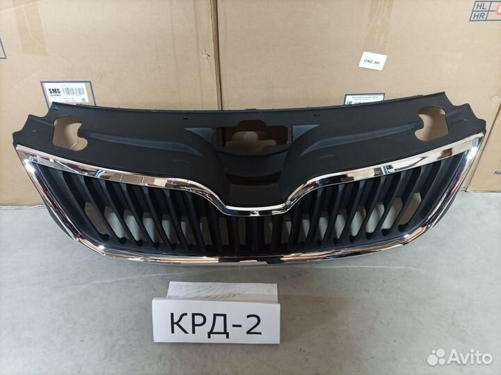 Решетка радиатора Skoda Rapid 2012