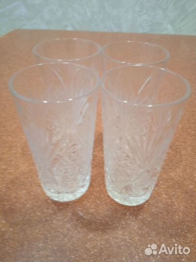 Хрустальные стаканы СССР