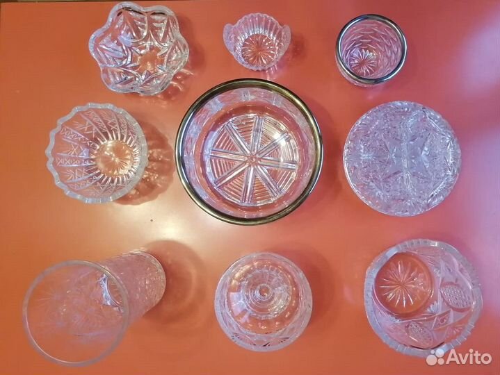 Хрустальная посуда СССР
